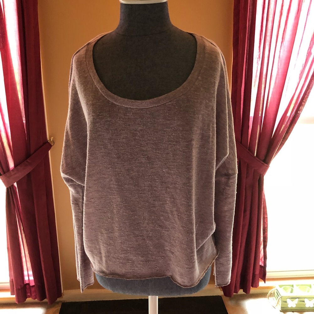 Cropped Semi Sheer Victoria Secret Top